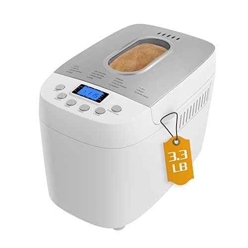 Davivy |3LB Bread Maker Machine for Jam & Yogurt Cooking Enthusiasts
| Davivy 15-in-1 Automatic Bread Machine for Busy