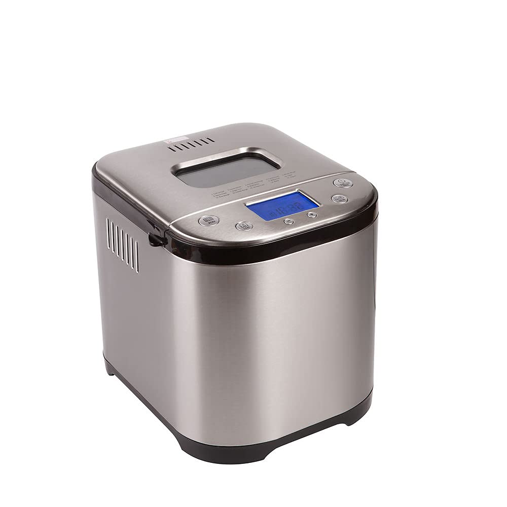 Gluten-Free Bread Maker Machine with Nonstick Bowl and 3 Crust Color Options for Health-Conscious Cooks
| 15-in-1 Bread