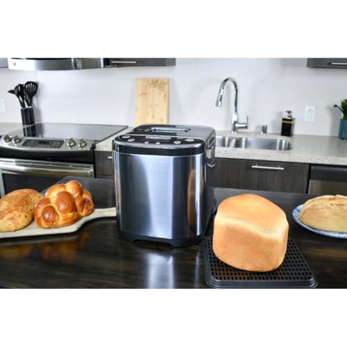 Gluten-Free Bread Maker Machine with Nonstick Bowl and 3 Crust Color Options for Health-Conscious Cooks
| 15-in-1 Bread