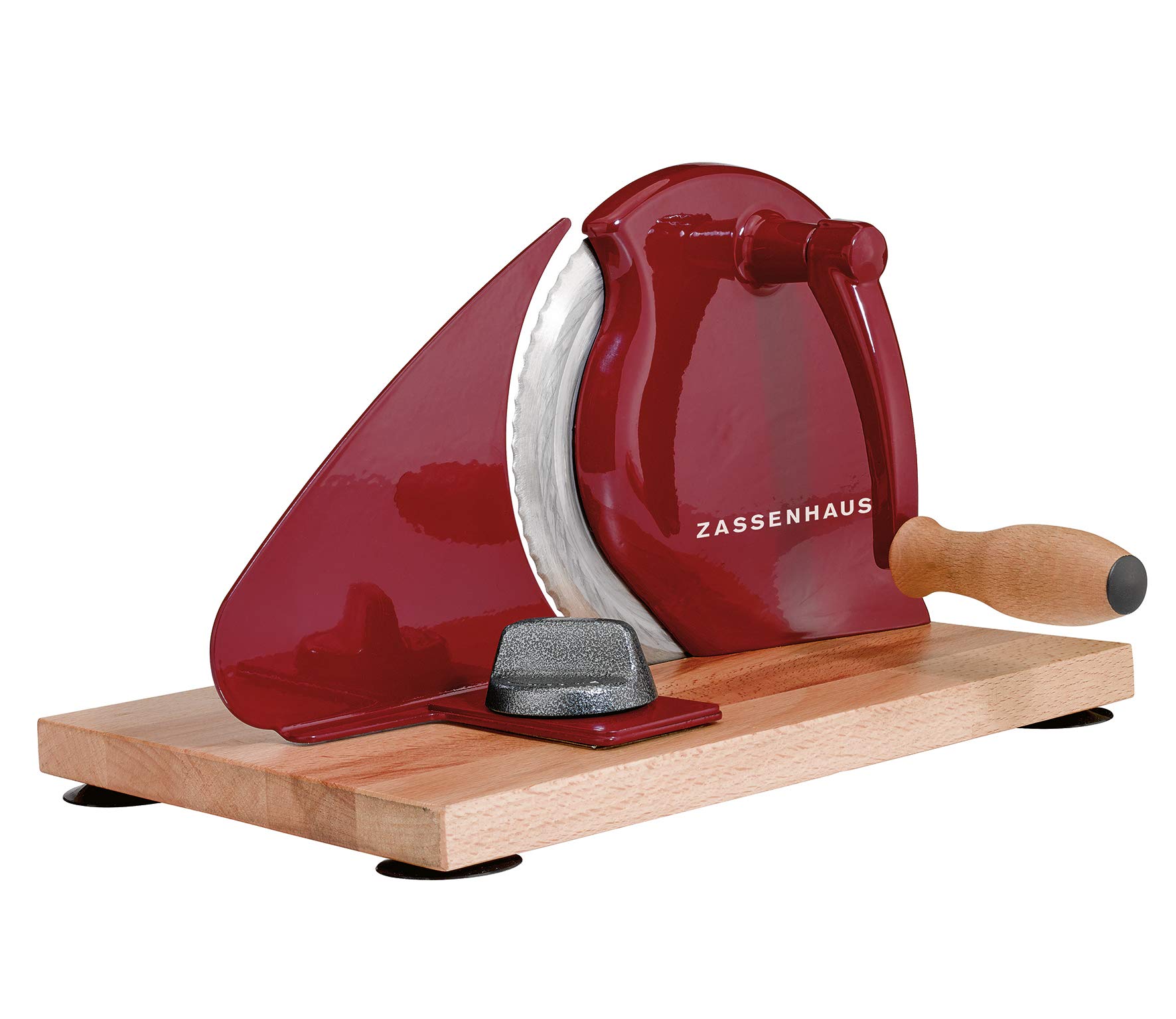  Zassenhaus Classic Hand Crank Home Bread Slicer - Easy-to-Use Manual Cutter for Home Baking Enthusiasts
| Zassenhaus Re